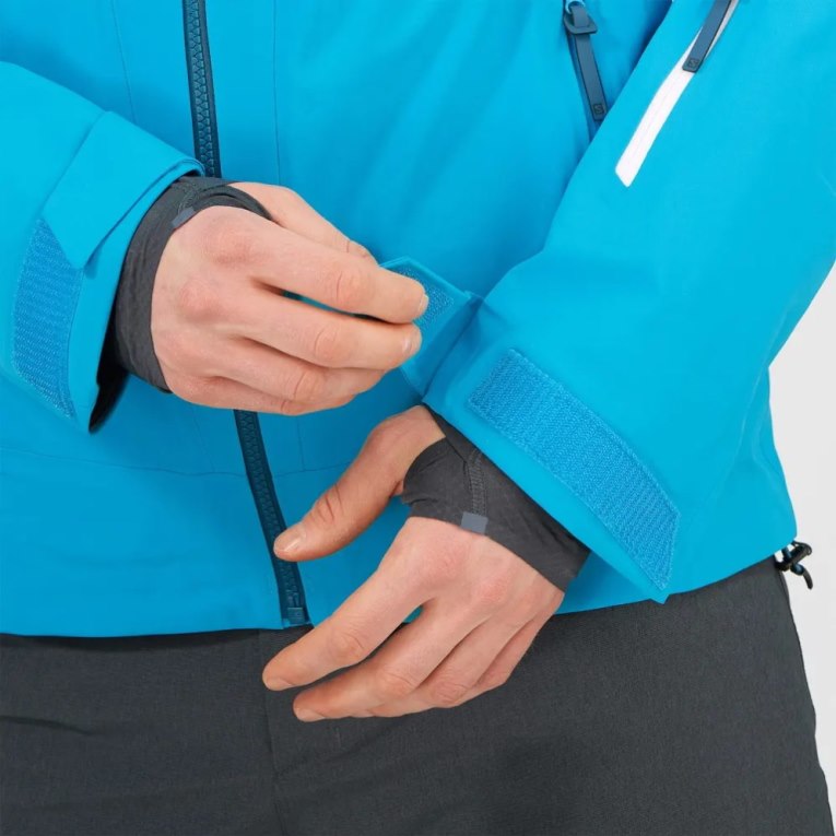 Chaquetas De Esquí Salomon Outlaw 3L Shell Hombre Turquesa | MX ZEQP843